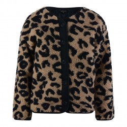 Animal print jacket